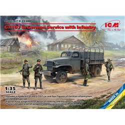 ICM 35588 1/35 G7107 in German Service with infantry