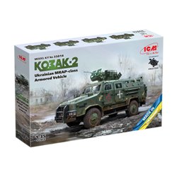 ICM 35014 1/35 Kozak-2, Ukrainian MRAP-class Armored Vehicle 