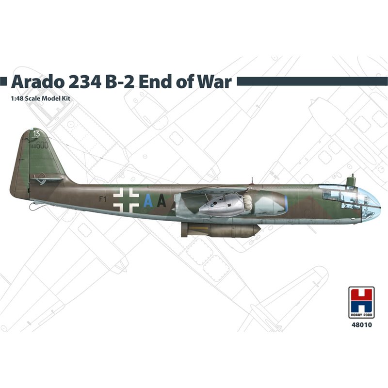 HOBBY 2000 48010 1/48 Arado 234 B-2 End of War