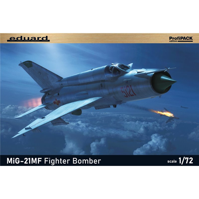 EDUARD 70142 1/72 MiG-21MF Fighter Bomber  Profipack