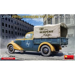 MINIART 38072 1/35 Liefer Pritschenwagen Typ 170V with Canvas