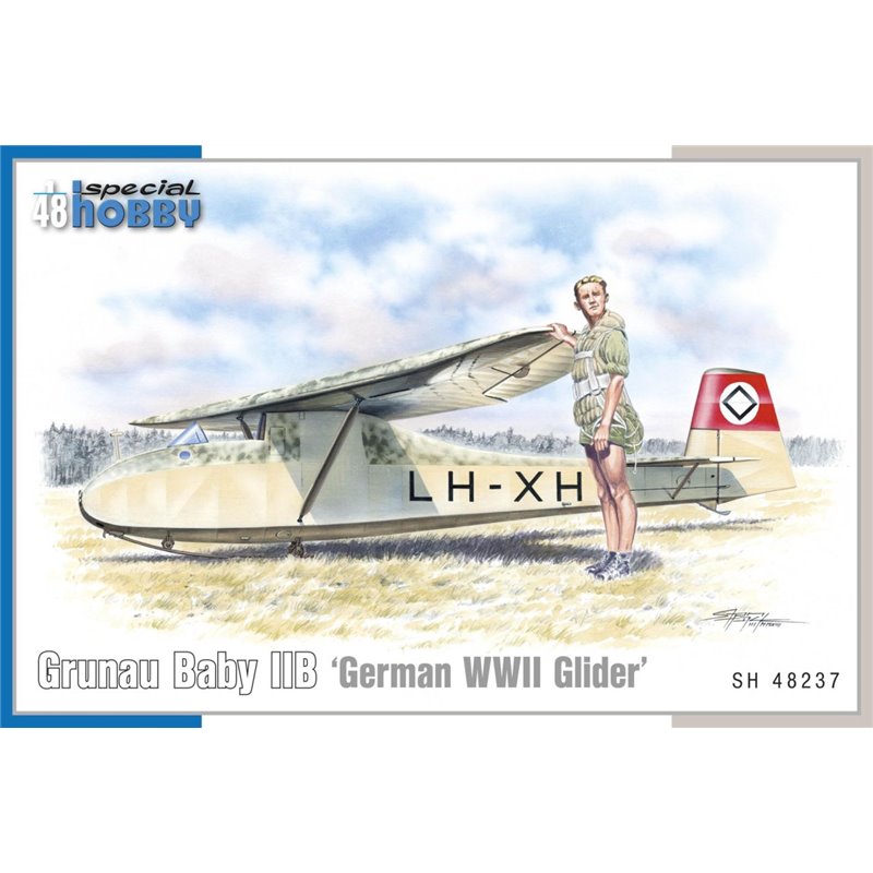 SPECIAL HOBBY SH48237 1/48 Grunau Baby IIB ‘German WWII Glider’ 1/48