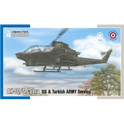SPECIAL HOBBY SH48232 1/48 AH-1Q/S Cobra ‘US & Turkish Army Service’ 1/48