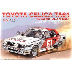 NUNU PN24038 1/24 Toyota Celica TA64 '85 Safari Rally Winner