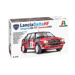 ITALERI 4712 1/12 Lancia Delta HF Integrale Sanremo 1989