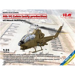 ICM 53030 1/35 AH-1G Cobra (early production), US Attack Helicopter