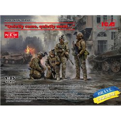 ICM 35752 1/35 Quietly came,quietly went."Special Operations Forces of Ukraine(4 fig)new molds