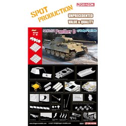 DRAGON 6881 1/35 Sd.Kfz.171 Panther Ausf.D w/"Stadtgas" Fuel Tanks