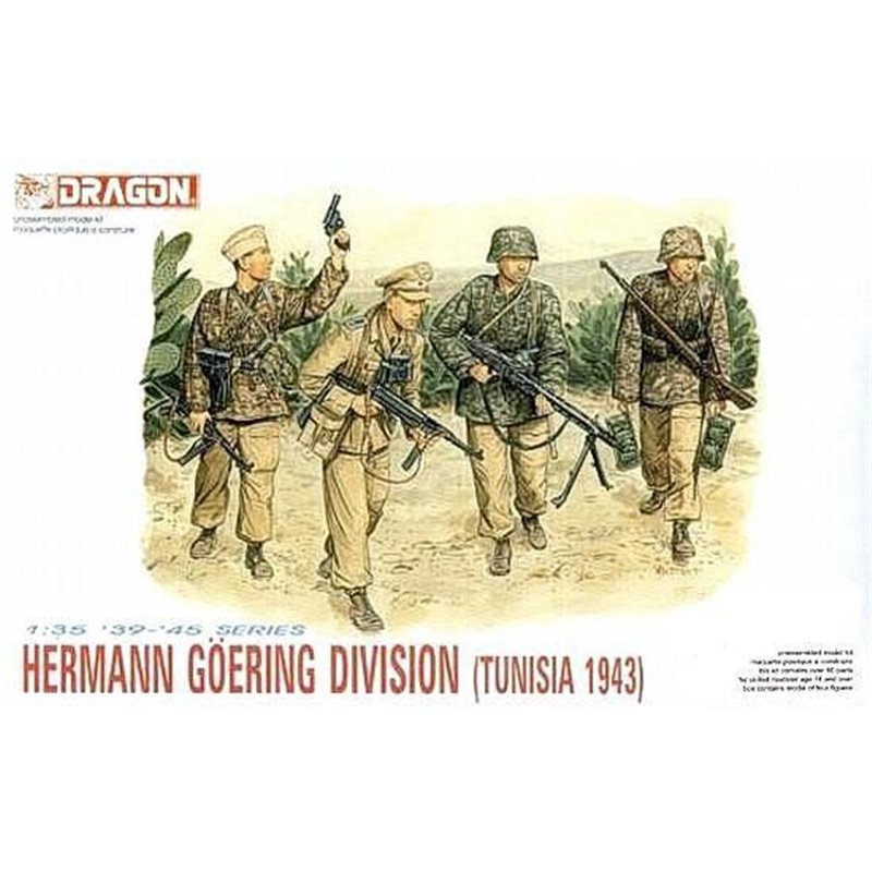 DRAGON 6036 1/35 Hermann Goering Division (Tunisia 1943)