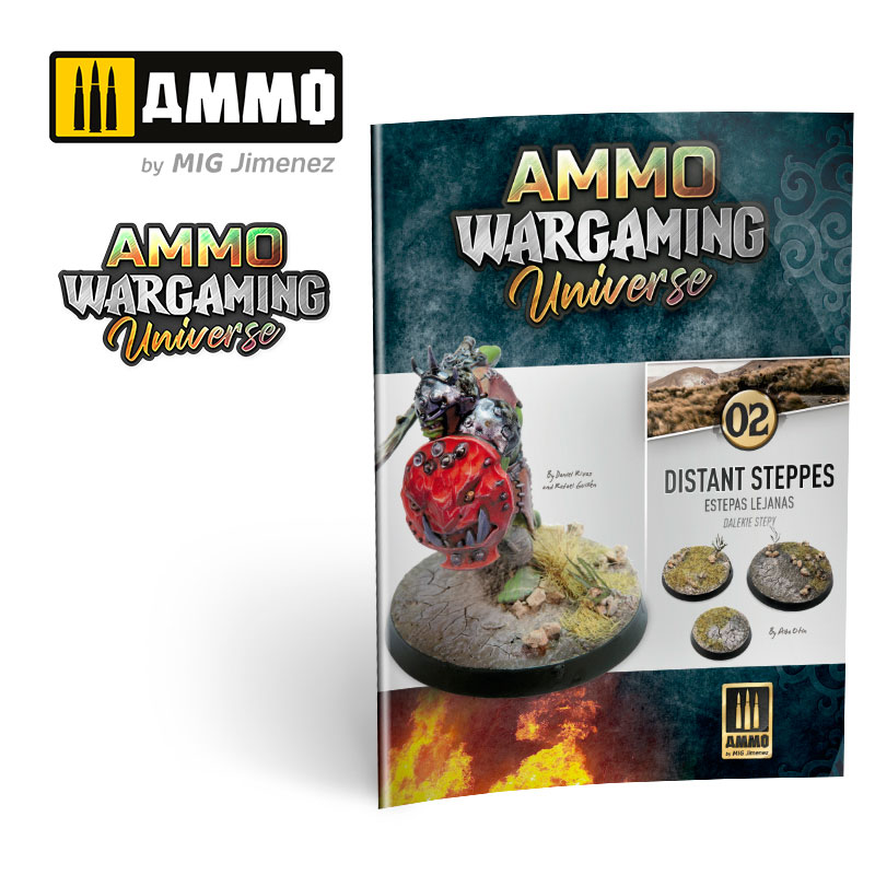 AMMO BY MIG A.MIG-6921 AMMO WARGAMING UNIVERSE Book 02 - Distant Steppes (English, Castellano, Polski)