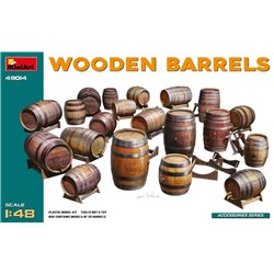 MINIART 49014 1/48 Wooden Barrels
