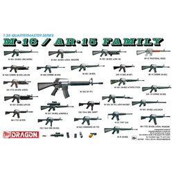 DRAGON 3801 1/35 M-16/AR-15 Family