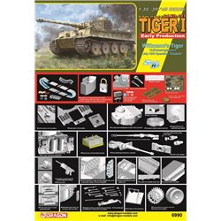 DRAGON 6990 1/35 Tiger I Early Michael Wittman Zi