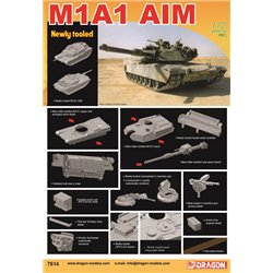 DRAGON 7614 1/72 M1A1 Abrams Aim