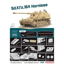 DRAGON 7625 1/72 Sd.Kfz.164 Hornisse W/Neo Track
