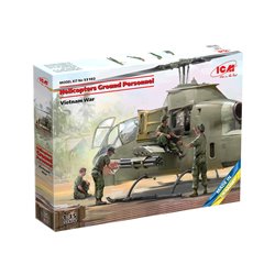 ICM 53102 1/35 Helicopters Ground Personnel (Vietnam War) 