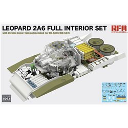 RYE FIELD MODEL RM-5093 1/35  Leopard 2A6 full interior set