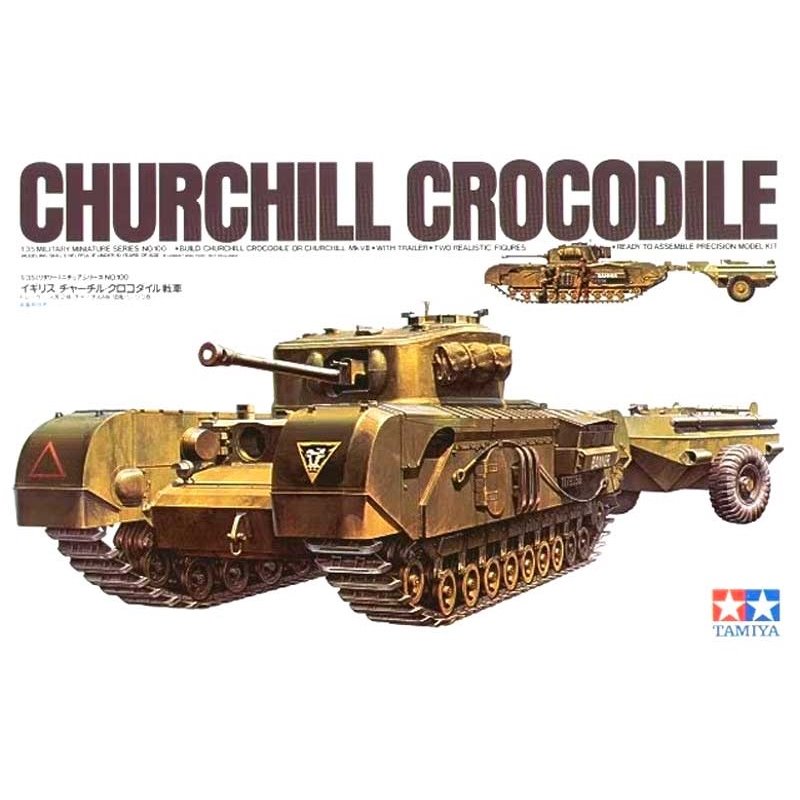 TAMIYA 35100 1/35 Churchill Crocodile