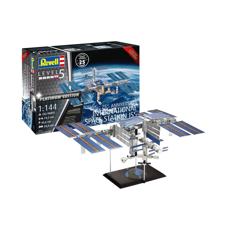 REVELL 05651 1/144 25th Anniversary ISS Platinum Edition