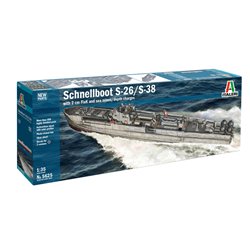 ITALERI 5625 1/35 Schnellboot S-26 / S-38