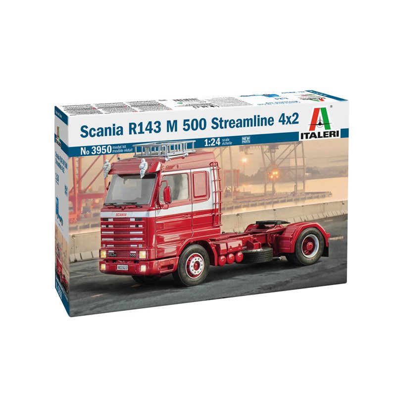 ITALERI 3950 1/24 Scania R143 M 500 Streamline 4x2