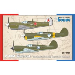 SPECIAL HOBBY SH72486 1/72 P-40M Warhawk ‘Involuntarily from Russia to Finland’