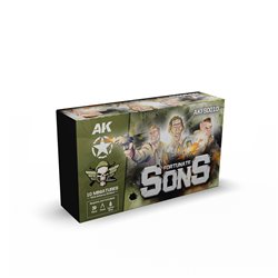 AK INTERACTIVE AKFS0010 FORTUNATE SONS · 101ST AIRBORNE DIVISION · 10 MINIATURES