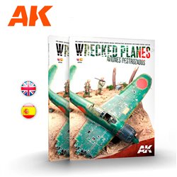 AK INTERACTIVE AK918 Wrecked Planes (English)