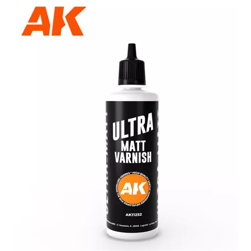 AK INTERACTIVE AK11252 Ultra Matt Varnish 100ml