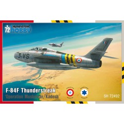 SPECIAL HOBBY SH72492 1/72 F-84F Thunderstreak ‘The Suez Crisis’
