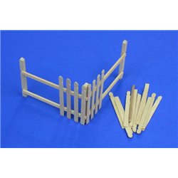 RB MODEL 35D04 1/35 Wooden palings (corner)