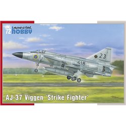 SPECIAL HOBBY SH72378 1/72 AJ-37 Viggen Strike Fighter