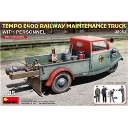 MINIART 38063 1/35 Tempo E400 railway maintenance truck
