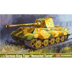 ACADEMY 13423 1/72 German King Tiger “Henschel Turret”