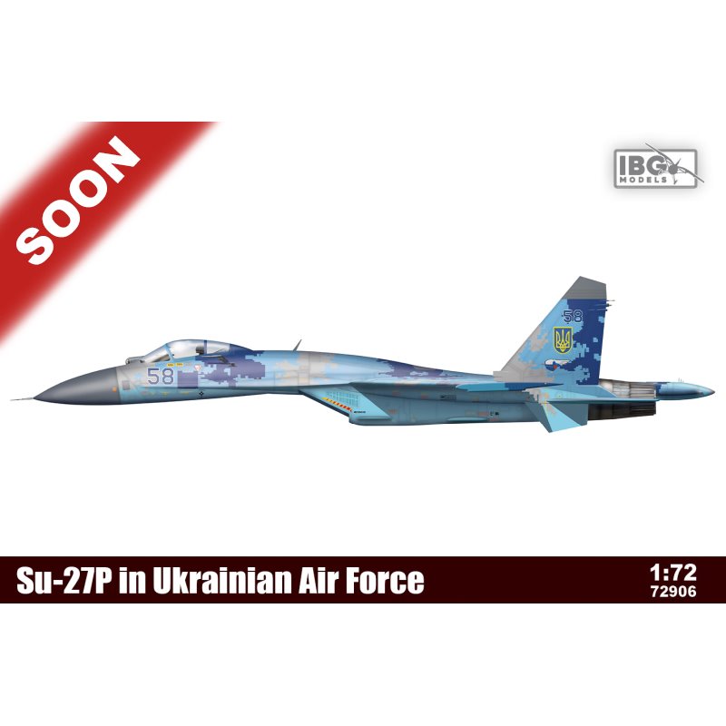 IBG MODELS 72906 1/72 Su-27P in Ukrainian Air Force