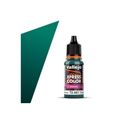 VALLEJO 72.481 Xpress Color Intense Heretic Turquoise 18 ml.