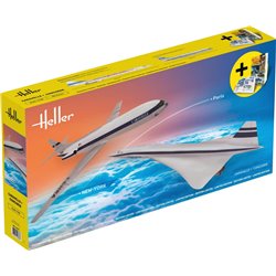 HELLER 50333 1/100 Caravelle + Concorde