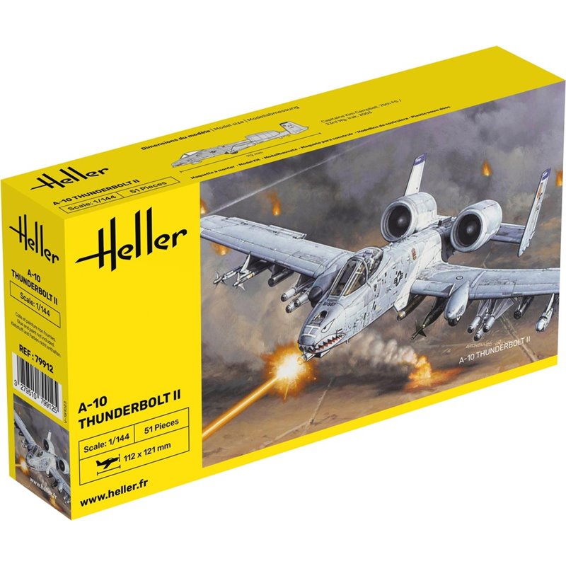 HELLER 79912 1/144 A-10 Thunderbolt II