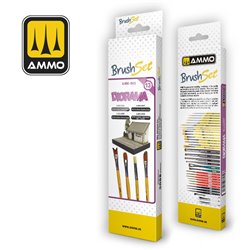 AMMO BY MIG A.MIG-7613 Dioramas Brushes Set