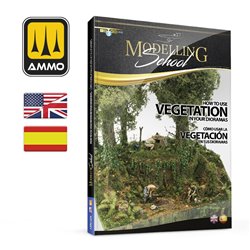 AMMO BY MIG A.MIG-6254 Modelling School - How To Use Vegetation in your Dioramas (English)