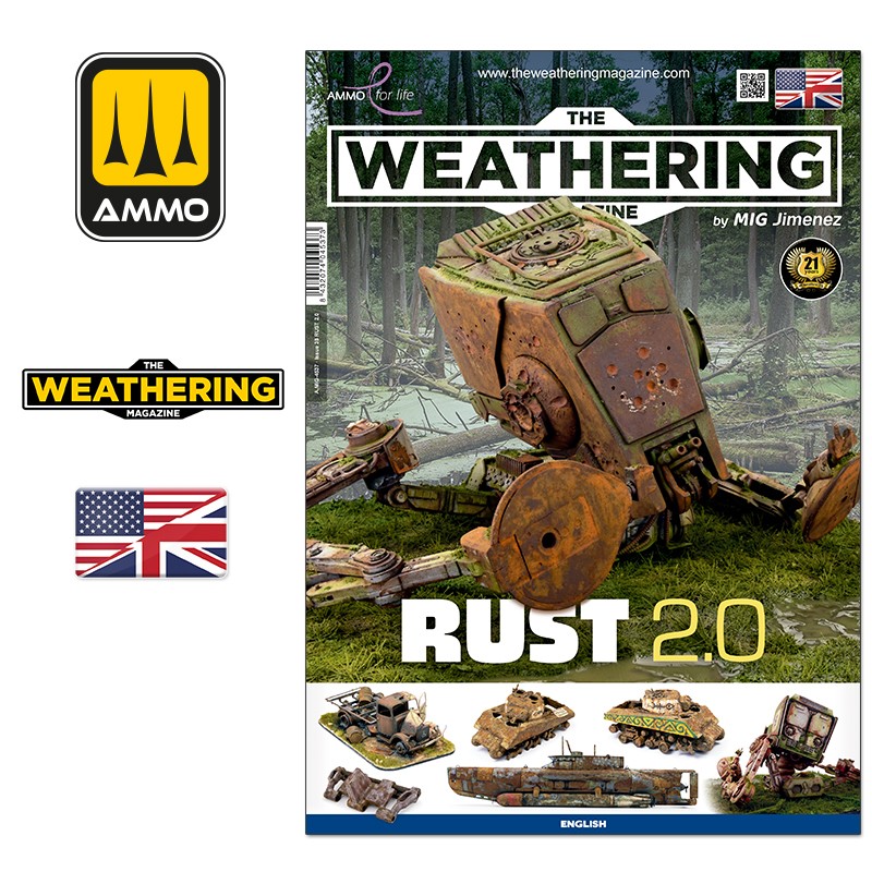 AMMO BY MIG A.MIG-4537 The Weathering Magazine 38 Rust 2.0 (English) 