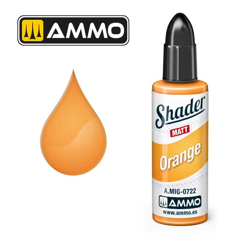 AMMO BY MIG A.MIG-0722 MATT SHADER Orange