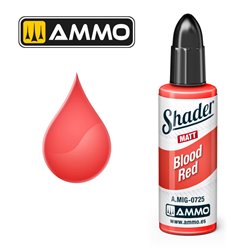 AMMO BY MIG A.MIG-0725 MATT SHADER Blood Red