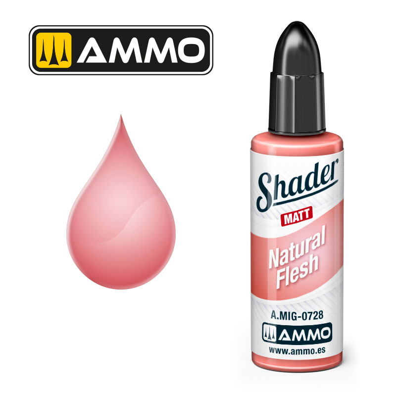 AMMO BY MIG A.MIG-0728 MATT SHADER Natural Flesh