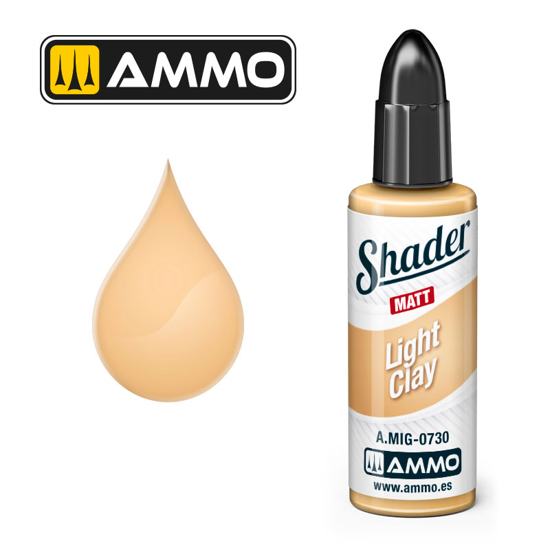 AMMO BY MIG A.MIG-0730 MATT SHADER Light Clay