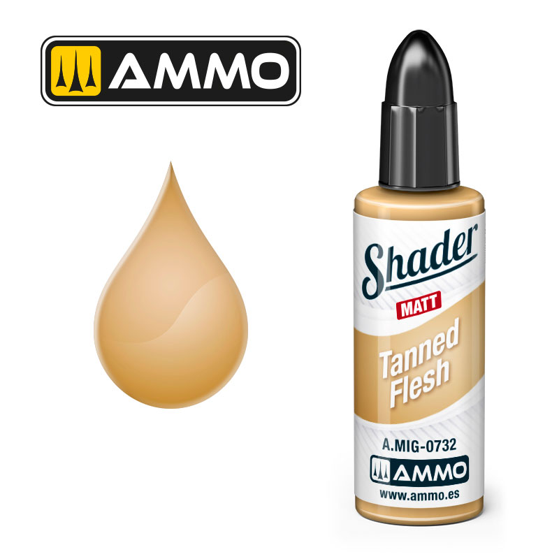 AMMO BY MIG A.MIG-0732 MATT SHADER Tanned Flesh