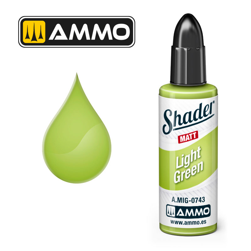 AMMO BY MIG A.MIG-0743 MATT SHADER Light Green