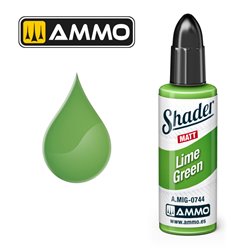 AMMO BY MIG A.MIG-0744 MATT SHADER Lime Green