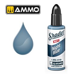 AMMO BY MIG A.MIG-0749 MATT SHADER Night Blue