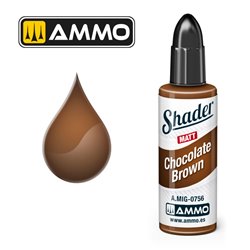 AMMO BY MIG A.MIG-0756 MATT SHADER Chocolate Brown